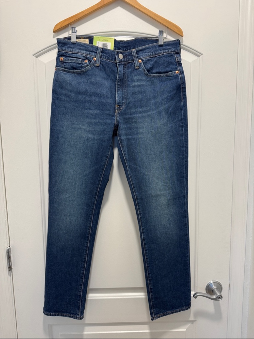Levi’s Slim Straight Men's Dark Blue Denim Jeans